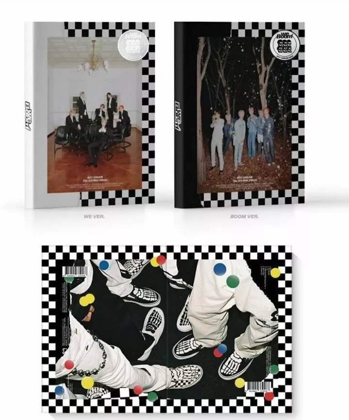 chaeunshop's tweet photo. NCT DREAM | WE BOOM!

💰 ▪ Valor | R$95,00
🚛 ▪ Frete prime incluso 
💳 ▪ Aceitamos | Boleto, cartão, depósito e transferência bancária.
🛒 ▪ Para realizar a compra basta nos chamar na DM. https://t.co/5MSfHPNENB