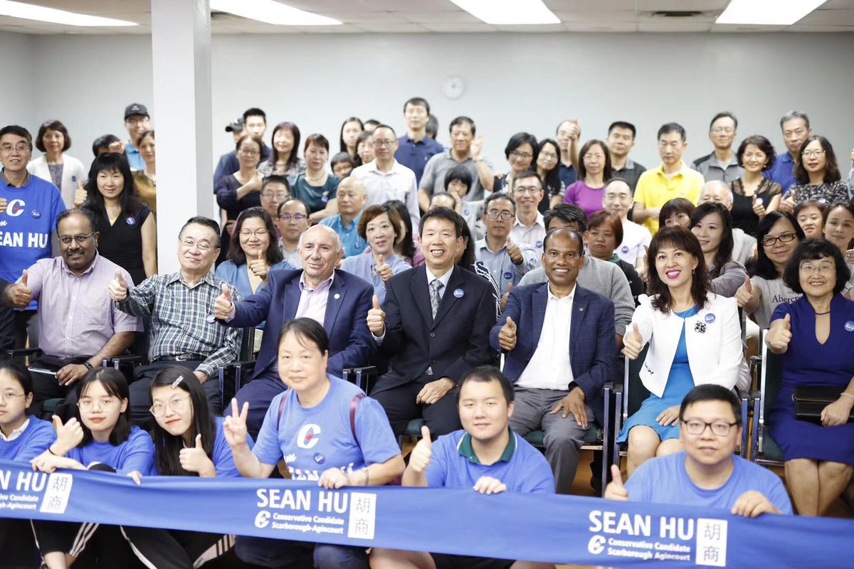 SeanHuCPC's tweet photo. Thank you to all the volunteers, community leaders, special guests, my family and friends who came out to show your support at my Campaign Office Opening yesterday. https://t.co/tcs20FzFsl