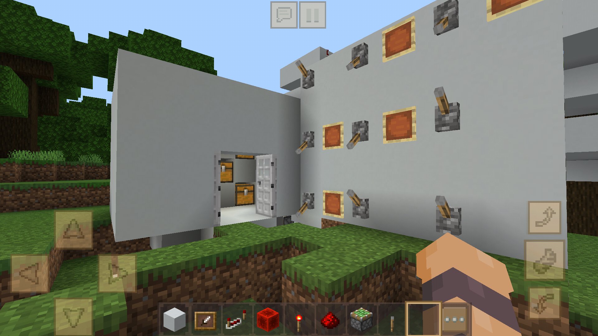 猫丸 月猫団 とりあえず赤石回路の練習がてらなんか作ってみた といっても2 9 512通り 暗号は手動で設定 何の役にもたたないけどな ゝ マイクラ Minecraft マインクラフト Craftingandbuilding T Co Vinxpzygcm Twitter