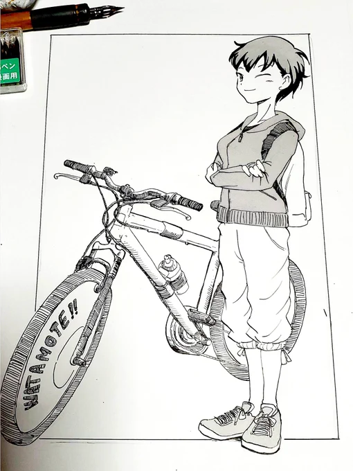 連休ももう終わりか😭
あっという間だったけど久しぶりにアナログでいくつか描けて面白かった 