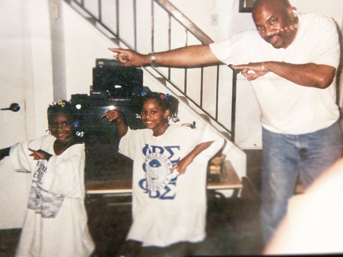 DaveAllDay1's tweet image. I still when I would pledge anybody... even my little granddaughters! This is them during their “pre”bate step show! #pledging #nohaze #stepshow