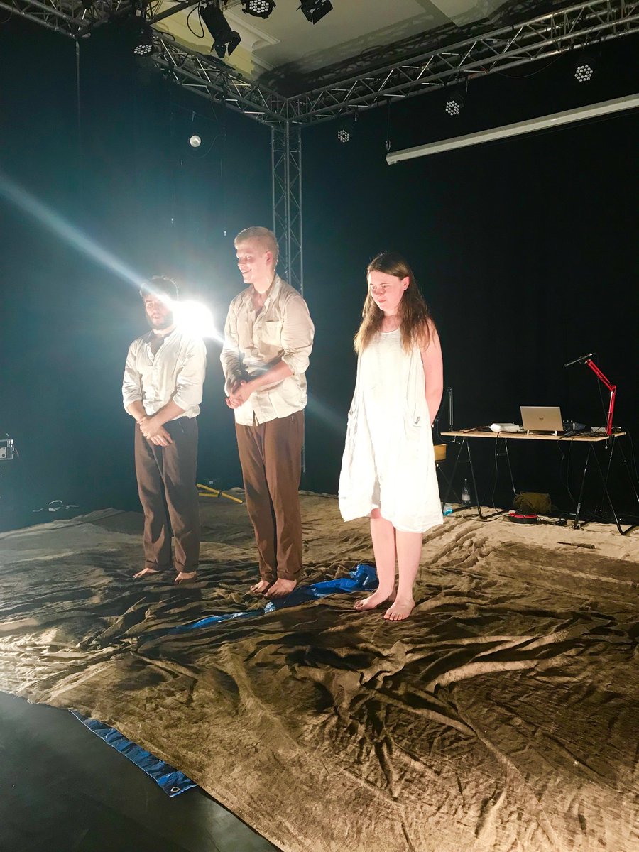 AnneGolden13's tweet photo. Amazing last performance of Woyzeck at Greenside infirmary. Congratulations to the whole company ⁦@TheAbsentPaws⁩ - Lucy, Saul and Chris - and Josh for fantastic production &amp; direction. ⁦@lucyjaynesherry⁩ ⁦@JoshSilverlock⁩ #edfringe #edinburghfringe2019 https://t.co/1yu3DJZB8R