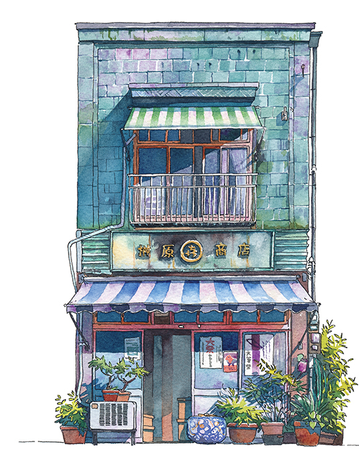 Mhd Graphic Design Fontsunday Tokyo Storefronts 18 Watercolour Illustrations Of Tokyo S Retro Storefronts By Mateusz Urbanowicz Designmuseum Design Illustration Art Watercolour Tokyo T Co 2g8prb0m5r