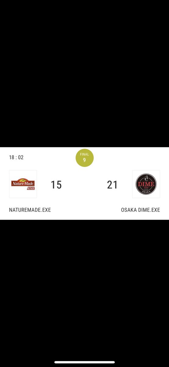 naturemade_exe's tweet photo. Round 7 Results https://t.co/1bZXKH75dS