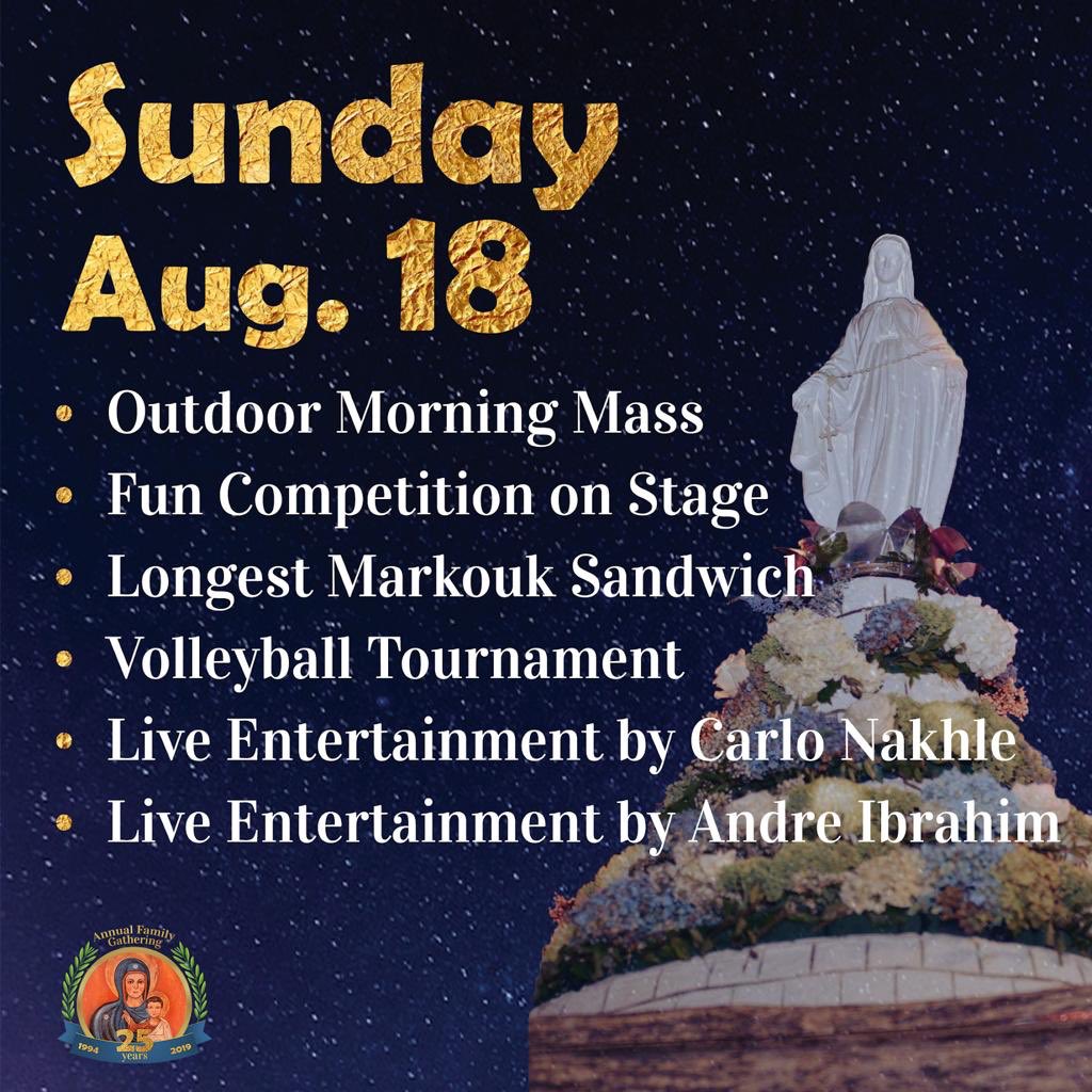 St_Charbel's tweet photo. We can’t believe it’s already Sunday!
What a beautiful week it has been - all thanks to you! Join us this morning for our morning service, which will be held outdoors on our gathering grounds at 11:30 AM.
We hope to see you all today! #25VMG #ottcity https://t.co/OHUpEhqzOa