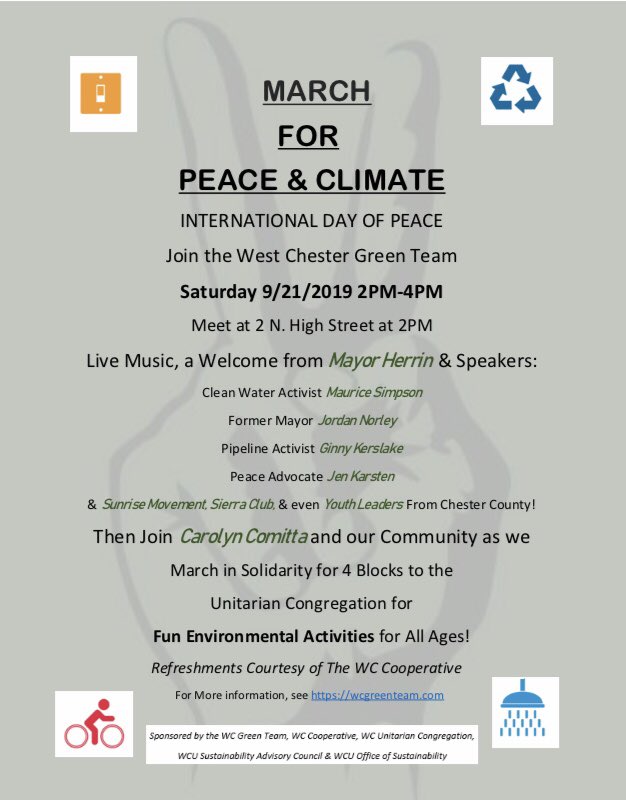 Mark your calendars! @UnlessPA <a href="/ChesCoDems/">ChesCo Dems</a> @SunriseWChester@DelChescoUnited <a href="/UwchlanSafetyCo/">UwchlanSafetyCoaliti</a> @DubCDems @WilMaDems <a href="/westgoshendems/">West Goshen Dems</a>