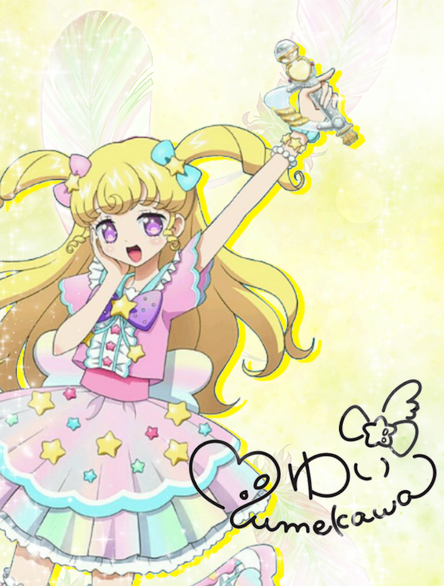 今日はアイドルタイムプリパラの 夢川ゆいちゃんのお誕生日なので 作り