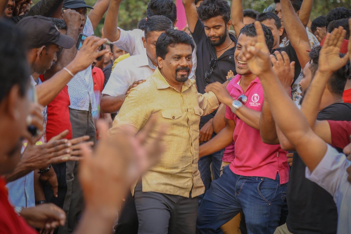 AzzamAmeen's tweet photo. "No racist can ensure public safety. They can only increase barricades. Public safety can only be ensured by creating National Unity. The diversity of language, culture & people must be accepted & given equal respect" NPP Presidential Candidate Anura Kumara Dissanayake https://t.co/WbfIkI9yuA
