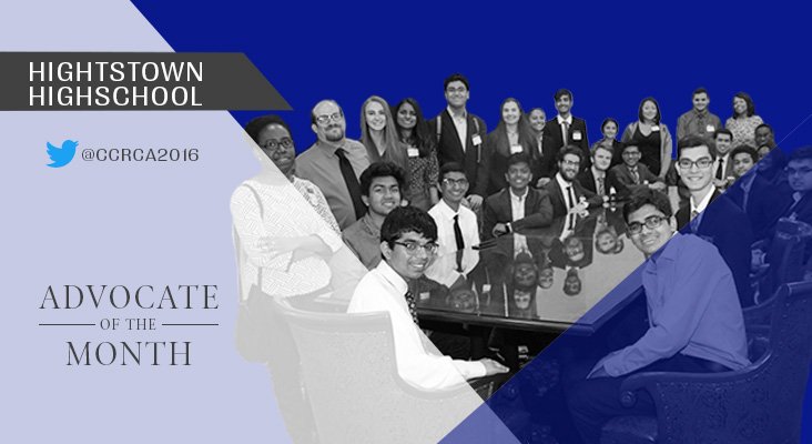 This month we highlighted the amazing work of the Hightstown High School AP Govt &amp; Politics class and their teacher, Stuart Wexler. They wanted public access to civil rights cold cases so they wrote a law, the Civil Rights Cold Case Act, and lobbied for it <a href="/CCRCA2016/">Civil Rights Cold Case Records Collection Act</a>