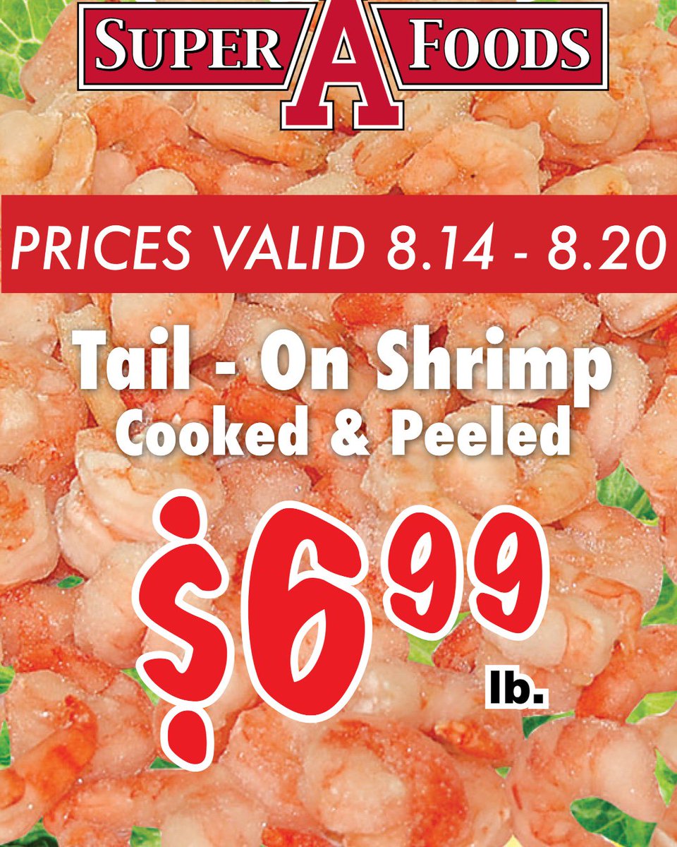 SuperAFoods's tweet photo. Happy Sunday!
We still have our current deals going on right now but it ends 
Aug. 20! Here are some of our seafood produce highlights! 

#summercooking #dinner #goodfood #food #foodie #tasty #groceryshopping #fresh #supermarket #superafoods #commercecalifornia https://t.co/6kJBbUaeko