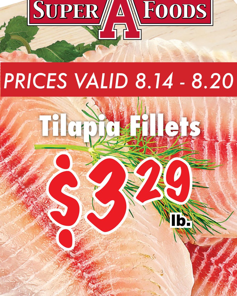 SuperAFoods's tweet photo. Happy Sunday!
We still have our current deals going on right now but it ends 
Aug. 20! Here are some of our seafood produce highlights! 

#summercooking #dinner #goodfood #food #foodie #tasty #groceryshopping #fresh #supermarket #superafoods #commercecalifornia https://t.co/6kJBbUaeko