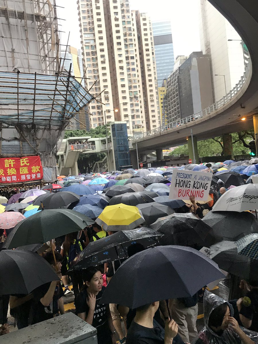 BREAKING: organisers of today’s rally - The Civil Human Rights Front - say at least 1.7 million people attended. #HongKong. Makes it 2nd largest demo since protests began. <a href="/skynews/">Sky News</a> #HongKongProtests