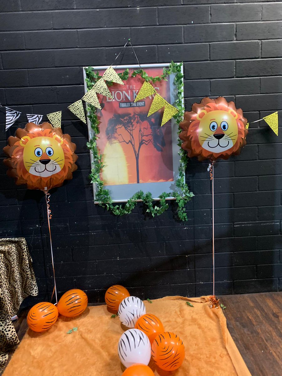📸 Our Lion King themed Toddler Time was a HUGE hit this week and we LOVED having Simba around to help...

If you captured any snaps, we would love to see them 😀

Post them below and don't forget to tell us who is in them!