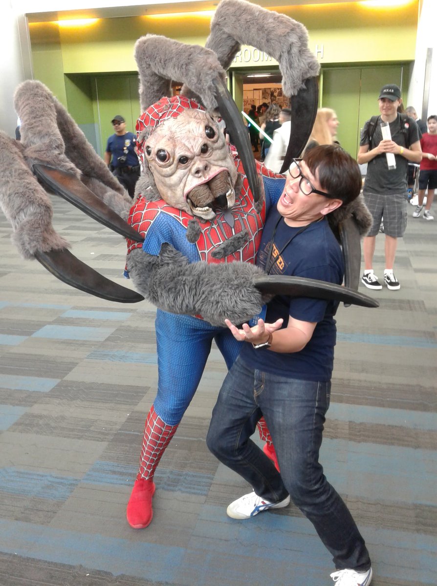 it's not offically @SVComicCon until you capture @nchan in your web! 
#SpiderMan #cosplay #SVCC #SVCC2019 #Tested
