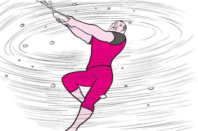 ハンマー投げのtwitterイラスト検索結果 古い順