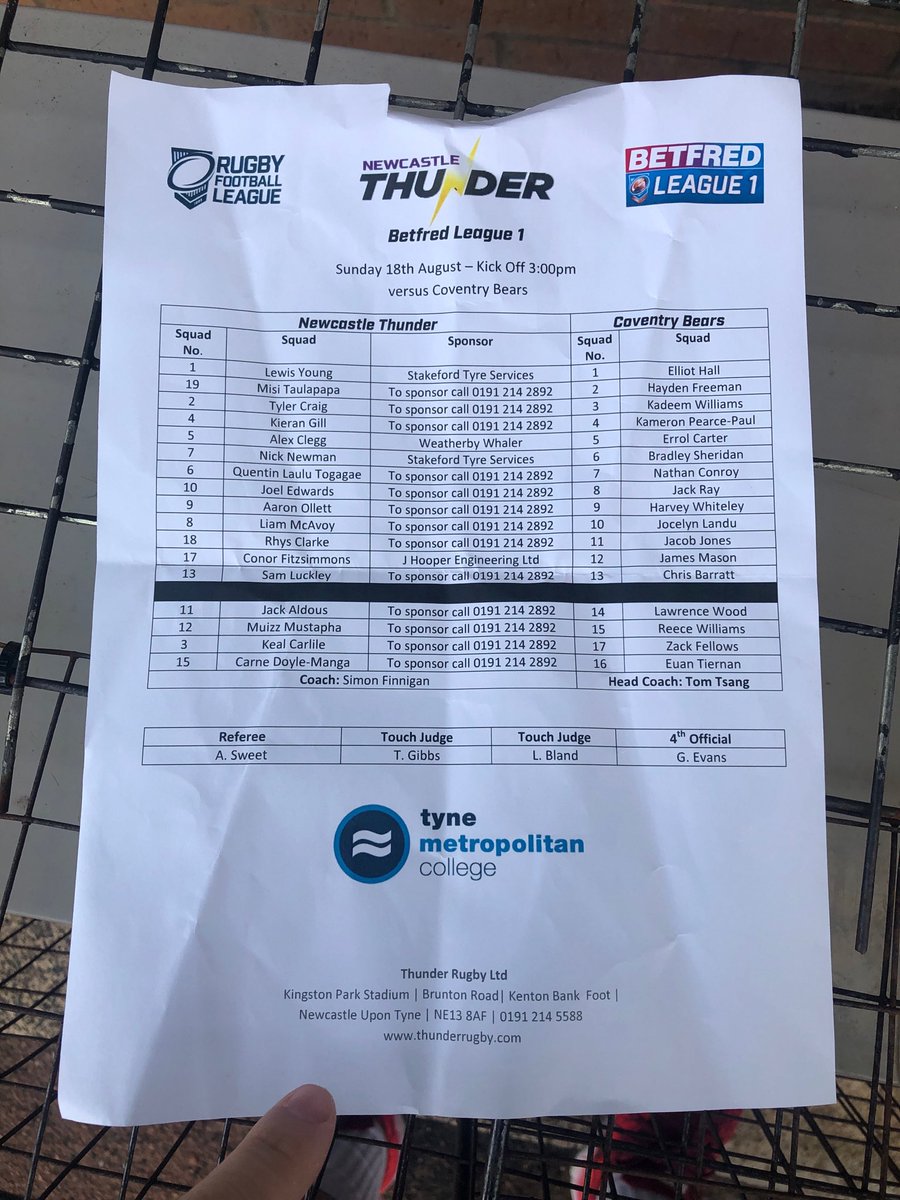 RLIFoundation's tweet photo. Here are today’s teams https://t.co/cn0LO08m5L
