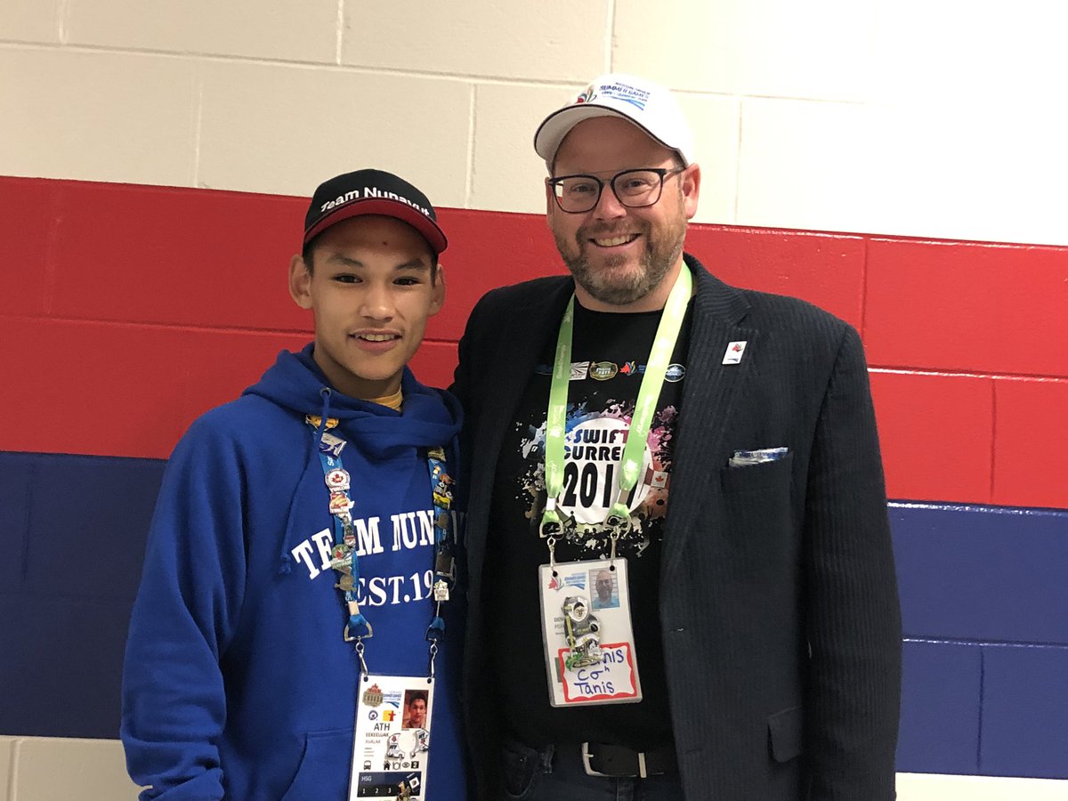 Denis Perrault (@denisperrault) on Twitter photo Excited to be watching Eekeeluak Avalak compete this morning for Gold for <a href="/TeamNunavut/">Team Nunavut</a> at the <a href="/2019WCSG/">2019 WCSG</a> in <a href="/City_SC/">Swift Current</a>. #GrowSwift Excited to be watching Eekeeluak Avalak compete this morning for Gold for <a href="/TeamNunavut/">Team Nunavut</a> at the <a href="/2019WCSG/">2019 WCSG</a> in <a href="/City_SC/">Swift Current</a>. #GrowSwift