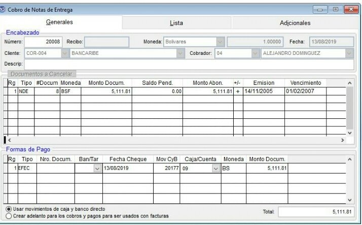 Recomendado para ti.
Tenemos una nueva herramienta para tu Sistema Administrativo Profit Plus, y es la nueva ventana para el cobro de Notas de Entregas y pago de Notas de Recepción.
#kalugsofware #profitplusadministrativo <a href="/profitplus/">Soporte Profit Plus</a>
