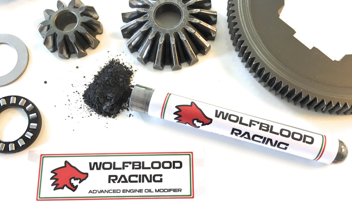 We have more Wolfblood Racing engine oil additive in stock. Now in easy to use pit lane proof tubes see wolfbloodracing.com for more information #racing #motorsport #tuning