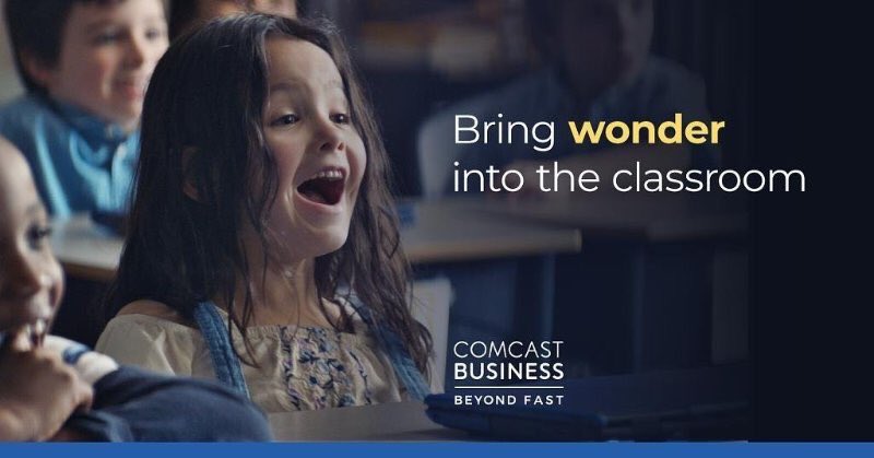 DG_ComcastBiz's tweet photo. Beyond the classroom, there is inspiration. Going #BeyondFast allows educators to tap into an entirely new way to learn. https://t.co/XM8BLHzfDw
https://t.co/1Ynfi633Og  
 #comcastbusiness #telecom #sdwan #wifi #internet #voice #cloud #tech #connection #data #gigspeed https://t.co/NFGVoM01AS