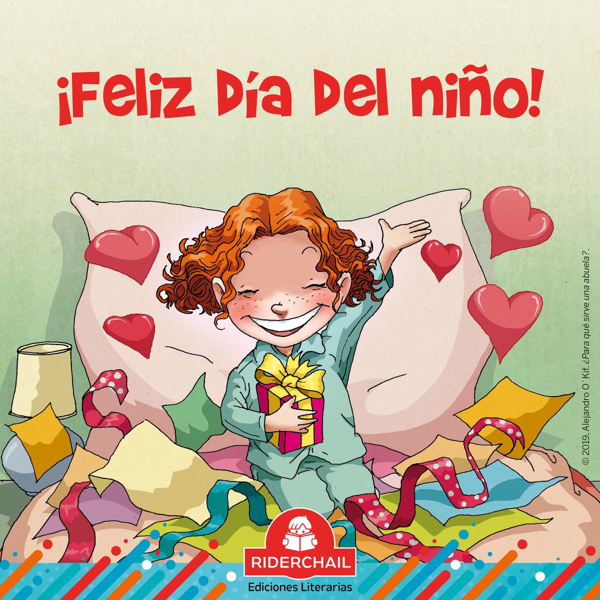 ¡Feliz día del niño para todos los chicos y chicas! ❤️
Que nuestro mejor regalo para ellos sea TIEMPO para compartir juegos, libros, lecturas y abrazos llenos de amor. #felizdiadelnino #BuenDomingo