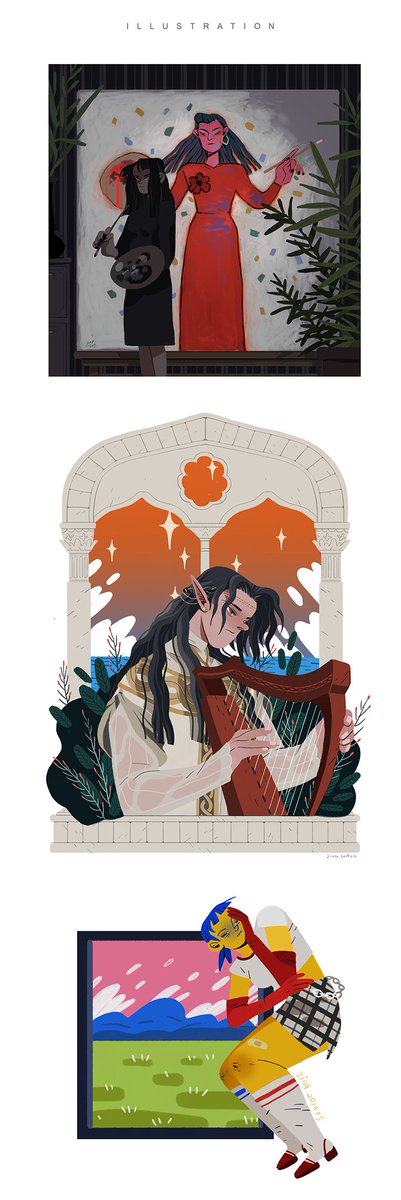 _S_shanshan's tweet photo. ❤️❤️❤️New portfolio❤️❤️❤️
- Website: https://t.co/er6RB8Hv97
- For COMMISSIONS and WORK please DM or email jinghe2927@gmail.com
- I do illustration and character design https://t.co/S3mnX0C4h8