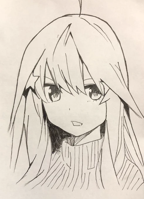 5等分の花嫁は五月推しです!ちなみに下の画像は自分の落書きです#五等分の花嫁展キャンペーン#五月 