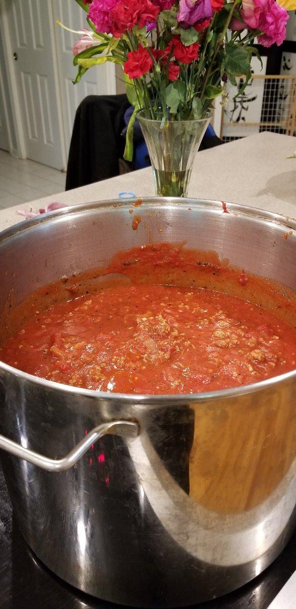 amy langelotti (@sherapop10) on Twitter photo When making lasagna for staff tomorrow you need to get up early to start your sauce so it can cook all day. Hope I'm making enough! <a href="/HomeDepot1273/">Irondequoit 1273</a>, <a href="/RoballenHD/">Rob Allen</a> ,<a href="/TomROCSutton/">Tom Sutton</a> ,<a href="/lorigurl69/">lori foley</a> ,@ROCAnne70 ,<a href="/Juliewilson1273/">Julie Wilson</a> ,<a href="/KyleMillerHD/">Kyle Miller</a> When making lasagna for staff tomorrow you need to get up early to start your sauce so it can cook all day. Hope I'm making enough! <a href="/HomeDepot1273/">Irondequoit 1273</a>, <a href="/RoballenHD/">Rob Allen</a> ,<a href="/TomROCSutton/">Tom Sutton</a> ,<a href="/lorigurl69/">lori foley</a> ,@ROCAnne70 ,<a href="/Juliewilson1273/">Julie Wilson</a> ,<a href="/KyleMillerHD/">Kyle Miller</a>