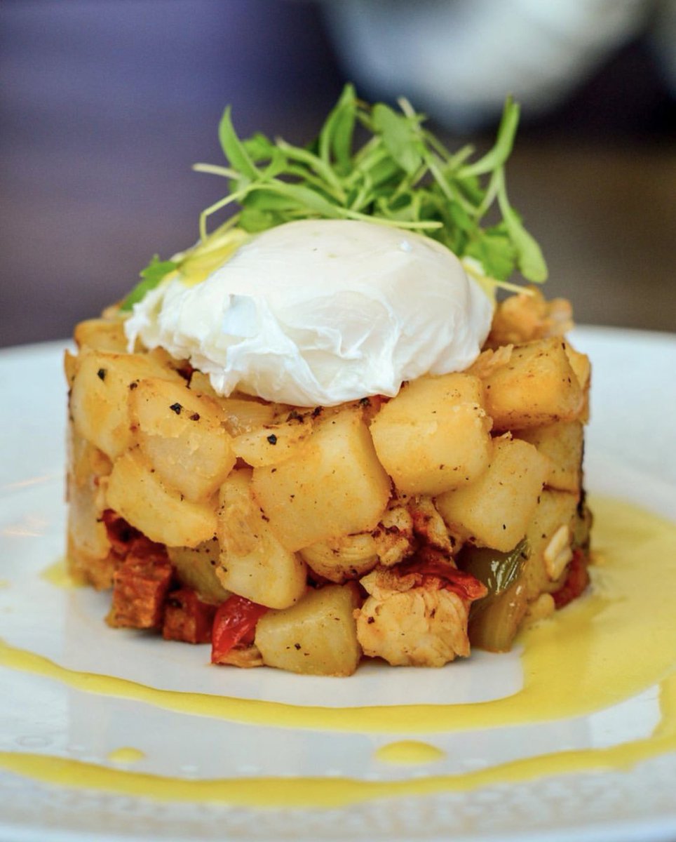 Lobster hash is how we do Brunch // 📷: <a href="/mixeats/">mixeats</a>