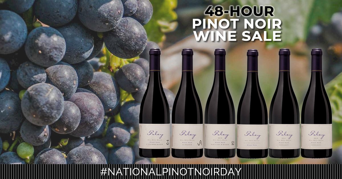 Happy #NationalPinotNoirDay !!! Celebrate with savings from our National Pinot Noir Day Wine Sale 🍷 - bit.ly/31GhHJc