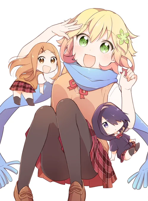カウントダウンもいよいよ本格的になってまいりましたが、単行本表紙のイラストがこちらです!!!!やったー!!!?
#タプリスシュガーステップ  #ガヴリールドロップアウト 