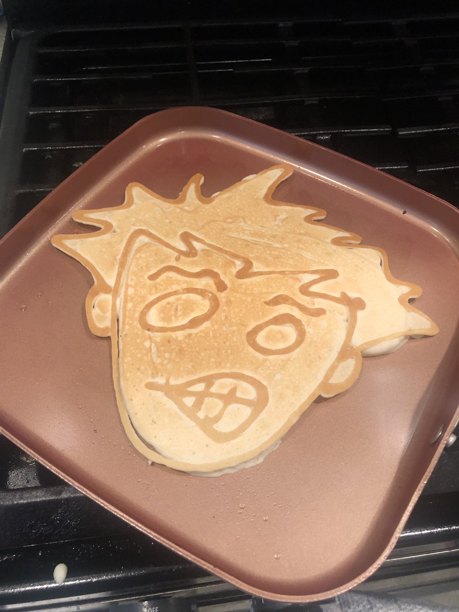 MikeCarroll453's tweet photo. My daughter wanted some @ballyhoorocks #Earl pancakes for breakfast. Who am I to tell her no? @HowiSpangler #partofacompletebreakfast https://t.co/hhdsLLDoHO