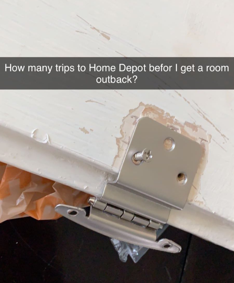 dschoon13's tweet photo. New hardware for the bathroom cabinets... #artsncrafts #HomeImprovement #nightshift #daywork https://t.co/Uap88573Qd