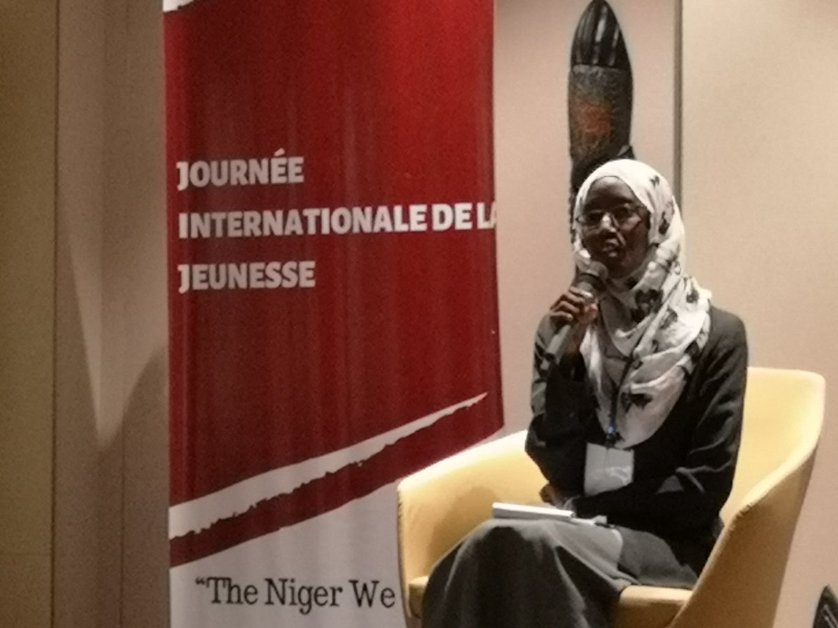Unicefniger's tweet image. "Nous devons construire un Niger où chacun de nous sera fier d'acclamer qu'il est nigérien." Cherifa

#TheNigerWeWant #CRC30 #YouthDay #GenUnlimited #227Talks