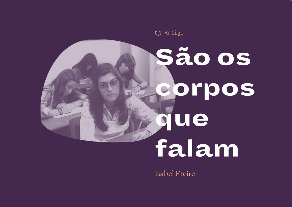 Um magnífico artigo da Isabel Freire, jornalista e investigadora no ICS-ULisboa, onde dois jovens universitários em 1969 evocam a sua vivência da sexualidade no Portugal de 1969
wrongwrong.net/artigo/sao-os-…