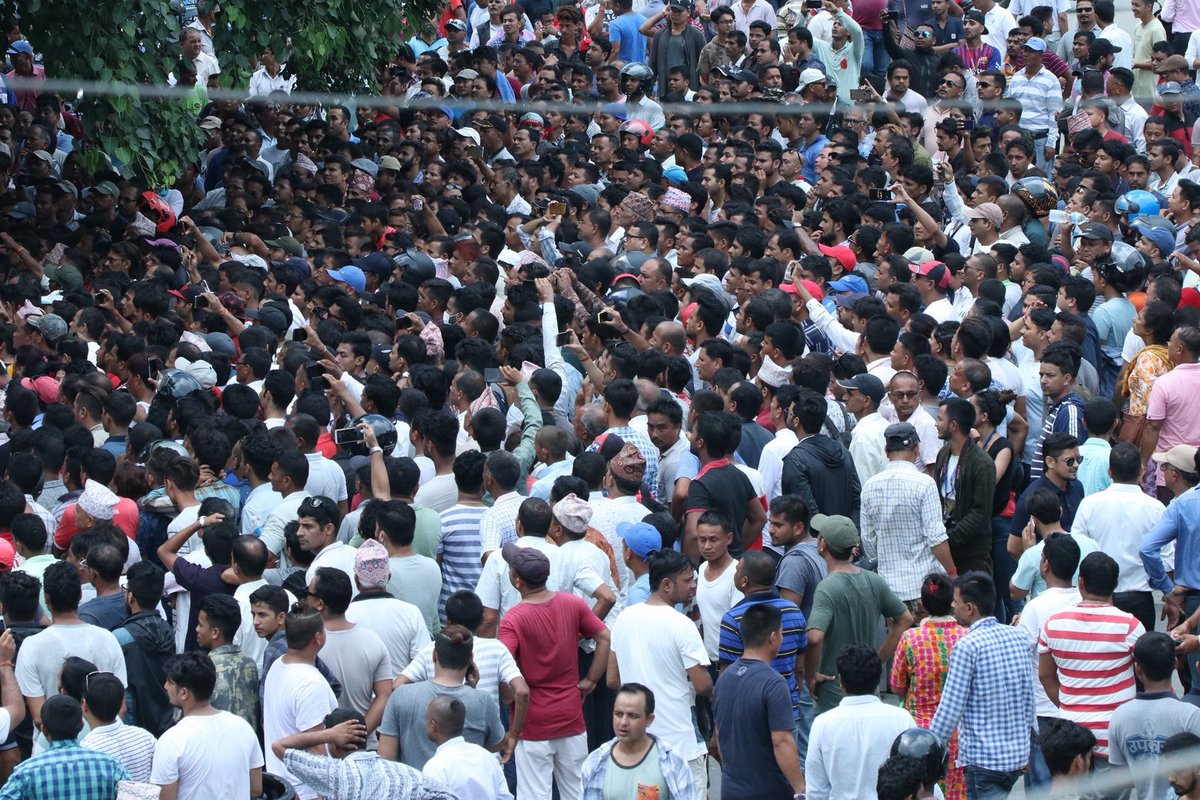 Amazing Crowd For Rabi : People protesting in the support of Rabi ...