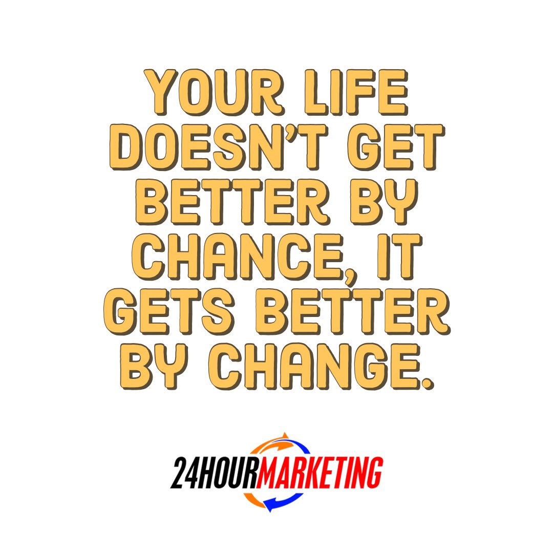24HRMarketing's tweet photo. What you allow is what will continue to happen. Break that cycle and allow room for growth to make your life better. #24HRM #LetsBuild #LIV24 #Change #Life #BetterLiving https://t.co/qKcgijSHI9