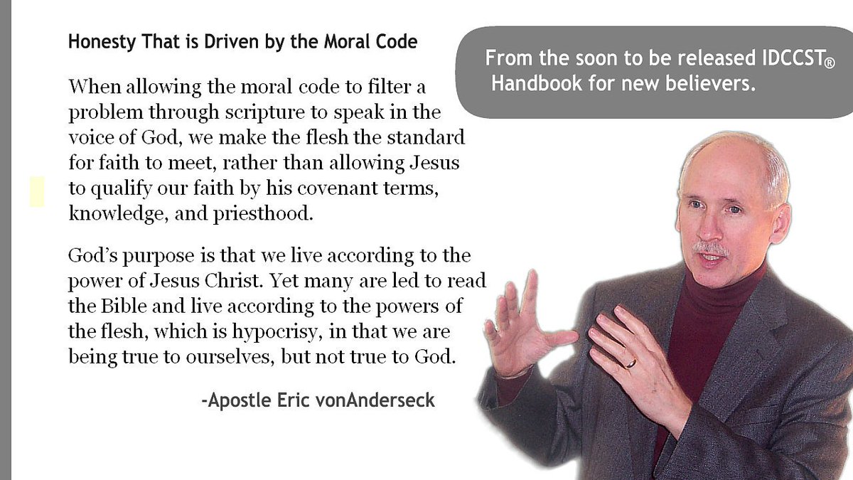 teacher_mva's tweet image. #Integrity defined by the moral code is not #honesty, it is the betrayal of Christ by the Jezebel spirit.  bit.ly/Jezebel-yoke  

#modernprophets #inspiration #BVOV