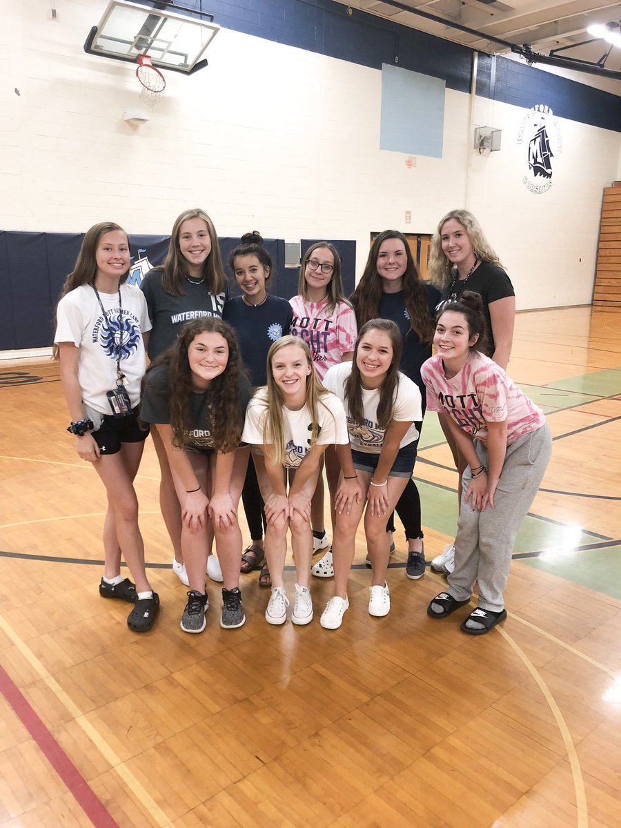 Introducing Waterford Mott Varsity Volleyball team! Good luck this season ladies! 💕🏐