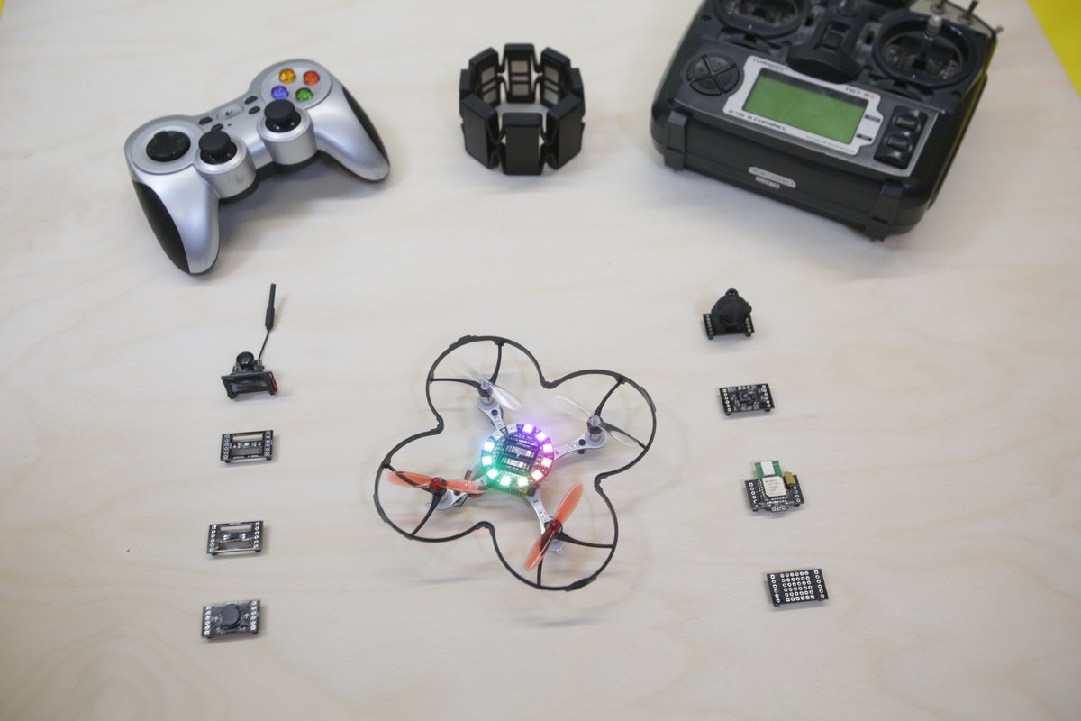 The ESPcopter Crowdfunding is now 105% funded with less than one day to go, so you have the last chance to get some of the remaining Rewards! 
Link: buff.ly/2Yo840A

#IoT #ESP8266 #Arduion #DroneBlocks #stem #drone  #edudrone  #iotDrone #arikovani #Kickstarter