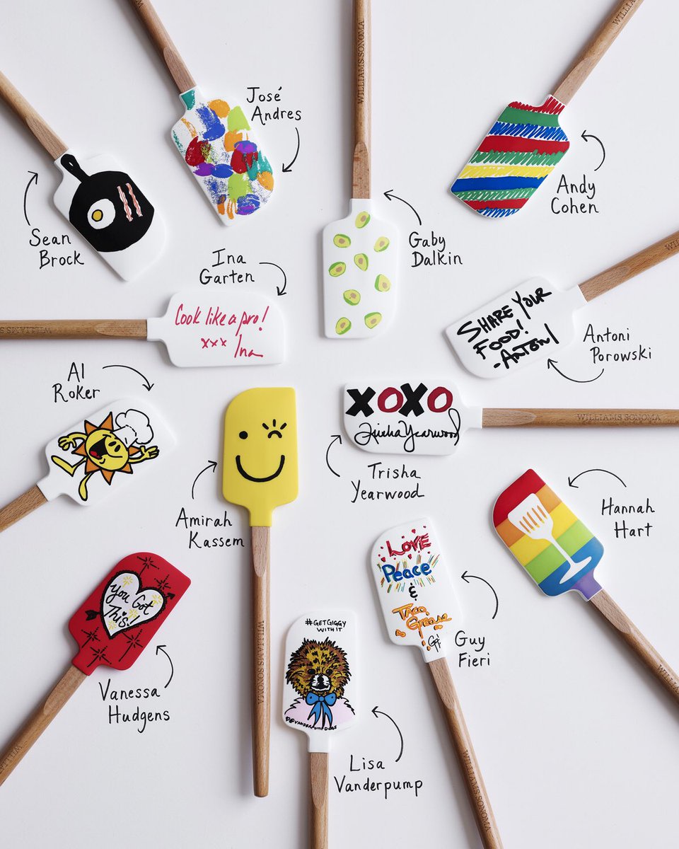 LisaVanderpump's tweet image. Wooofeeeee! Giggy &amp;amp; I are so excited to share the new spatula we designed to support #WSNoKidHungry! 1 in 6 kids in the US is hungry. The purchase of 1 spatula helps provide up to 40 healthy meals to children in need. You can buy one at williams-sonoma.com/nokidhungry !