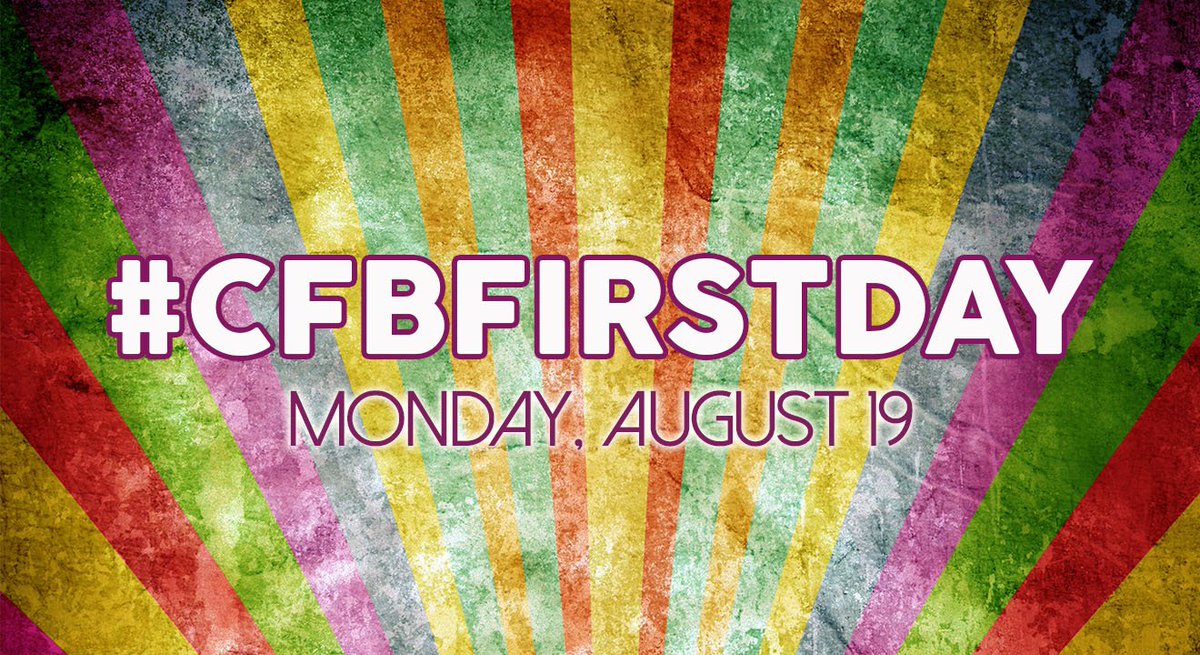 CFBISD's tweet image. School in CFBISD Starts Tomorrow (Monday, Aug. 19) for all students. We can’t wait to see you!

Make sure to tag your first day photos using the hashtag #CFBFirstDay