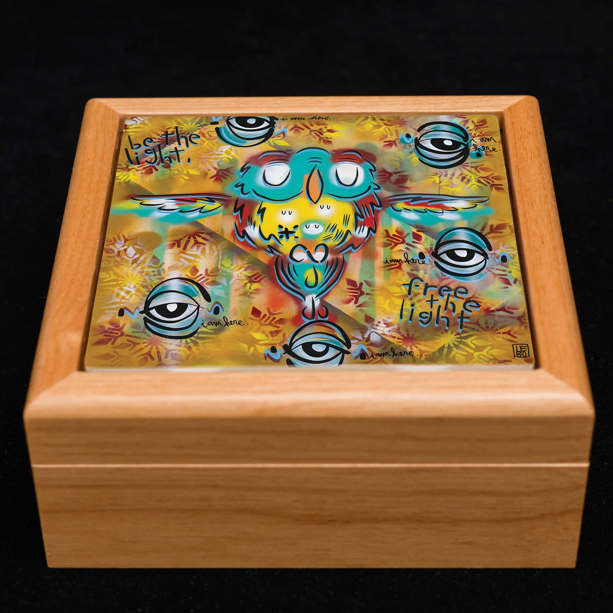 LeboArt's tweet image. Be the Light, Free the Light ... new Treasure Box ❤️ shop.leboart.com/pages/treasure…     #leboart #maimi #owls #cartoon #expressionism #gifts #giftsforher #jewellery