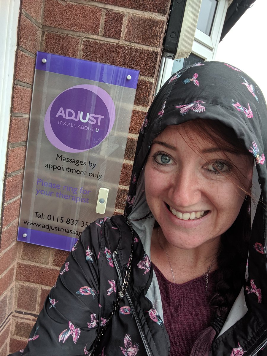 Thank you to <a href="/Adjustmassage/">Adjust Massage</a> for my sports massage on Friday. Less than a week to go until the British National Skydiving Championships and my back was shot - feeling so much better now! #athlete #skydiving