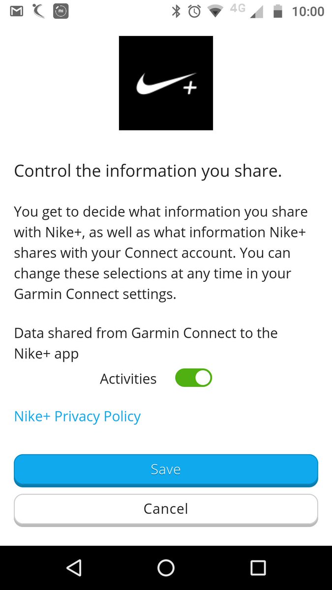 Búho ataque Adelante Nike Service on Twitter: "@Vipin90224723 Let's have you disconnect from  Garmin&gt; log out of the NRC app&gt; restart your phone&gt; log back in to  NRC&gt; re-connect to Garmin. Let us know if