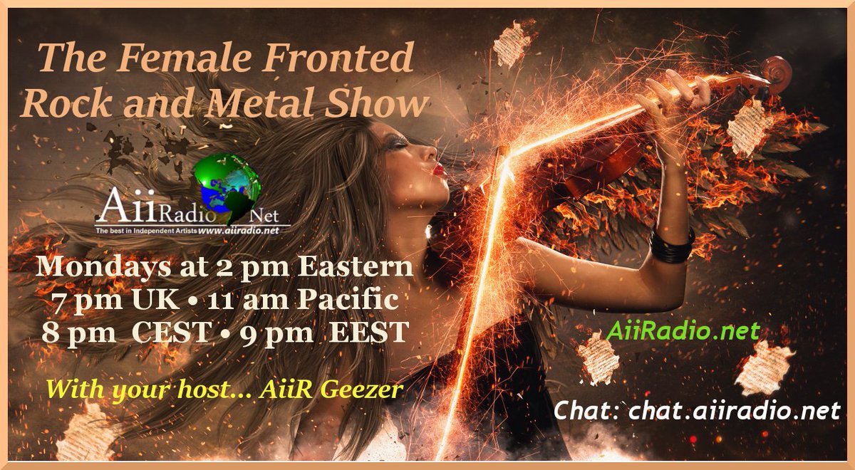 AiiRadioLive's tweet photo. #AiiR
Aug 19th at 2pm EDT • 7pm UK
#Premiers: #Mirium-@metalscraprec & #GreenPools+
@FOD_Finland,@arapacis,@Occoeur,@kaleidoband,@Interitum_tas,@MidnightSorrowB,@Lion_Twin,@innercoreteam,@KoburgOfficial,@Sin_Circus,@the01experience,@the_rack_doll,@yotangor,@SoMOfficialUK+more!👊 https://t.co/lAXa8ybFmY