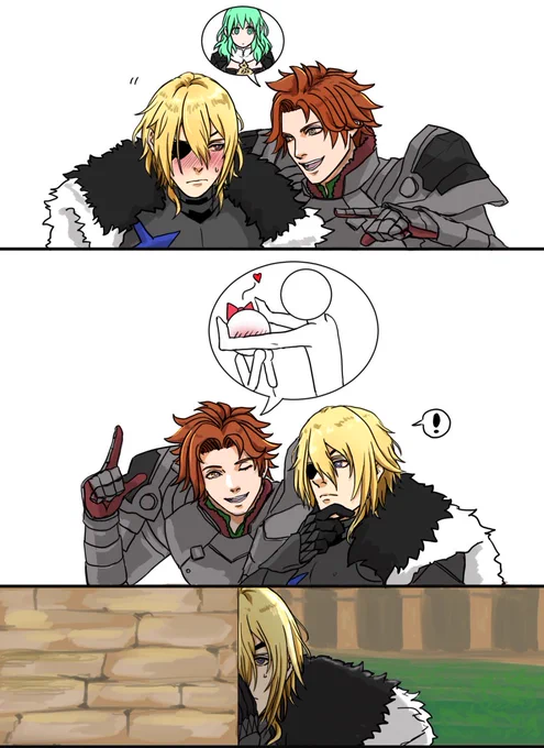 Kabedon #FireEmblemThreeHouses #dimileth 