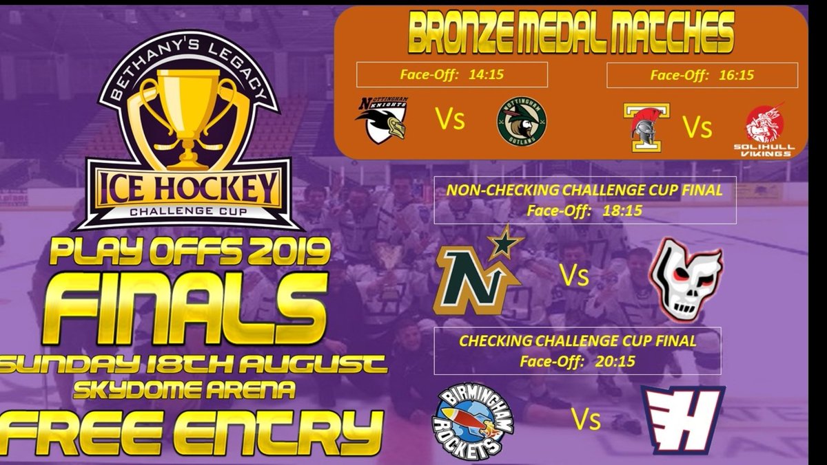Is finals time Madness take on the Nottingham North Stars in the Bethany Shannon Challange Cup playoffs finals. Face of is 18.15 at the Coventry Skydome.
Come on guys!  Stay tuned for updates
