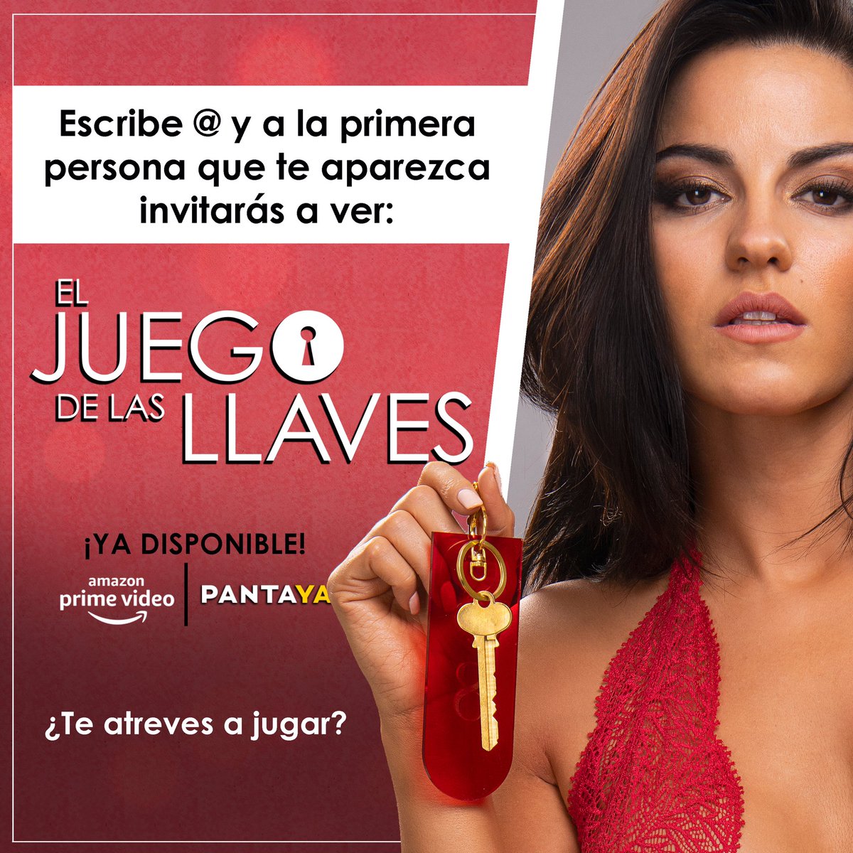 maiteperroni's tweet photo. Sé q muchos de uds ya vieron los primeros capítulos de @Juegodellaves peeeero los reto a invitar a alguien más a verlos éste Domingo ... jajajajaja a mi me salió @SzuritaOficial 😂😂😂😂 que coincidencia amigo Jajajajaja @StreamPantaya @PrimeVideoMX https://t.co/zcPYrKVKDo