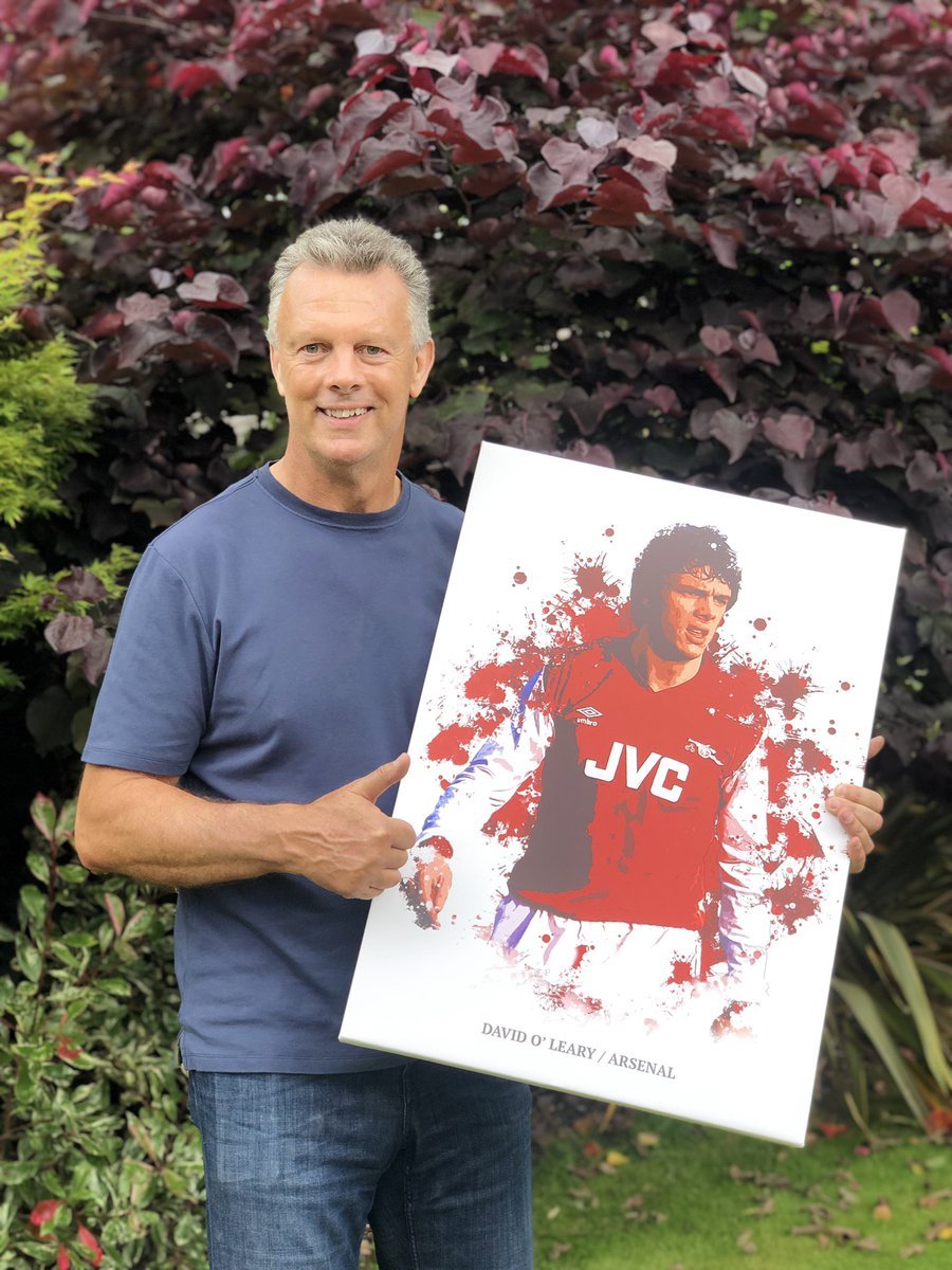 A big thank you to @ChrisOSull77  for designing this picture! Check out Chris’s Instagram page amazing pictures. #arsenal #ireland #sportinglegends #football